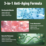 Airboy Airboy Liposomal Nicotinamide Riboside 900 mg, NAD Supplement with Resveratrol,NAD Booster Support Anti-Aging, Energy, Focus - 80 Capsules x 2 Pack