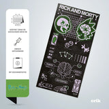 Grupo Erik Calendar 2025 Wall Calendar 2025 Rick and Morty Calendar 2025 Family Planner 30 x 30 cm Annual Calendar 12 Months