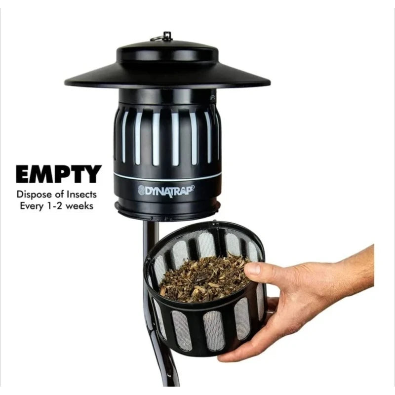 DynaTrap Insect Trap Dynatrap Model DT1200SR With Stand Base And Pole Electric easy to cl