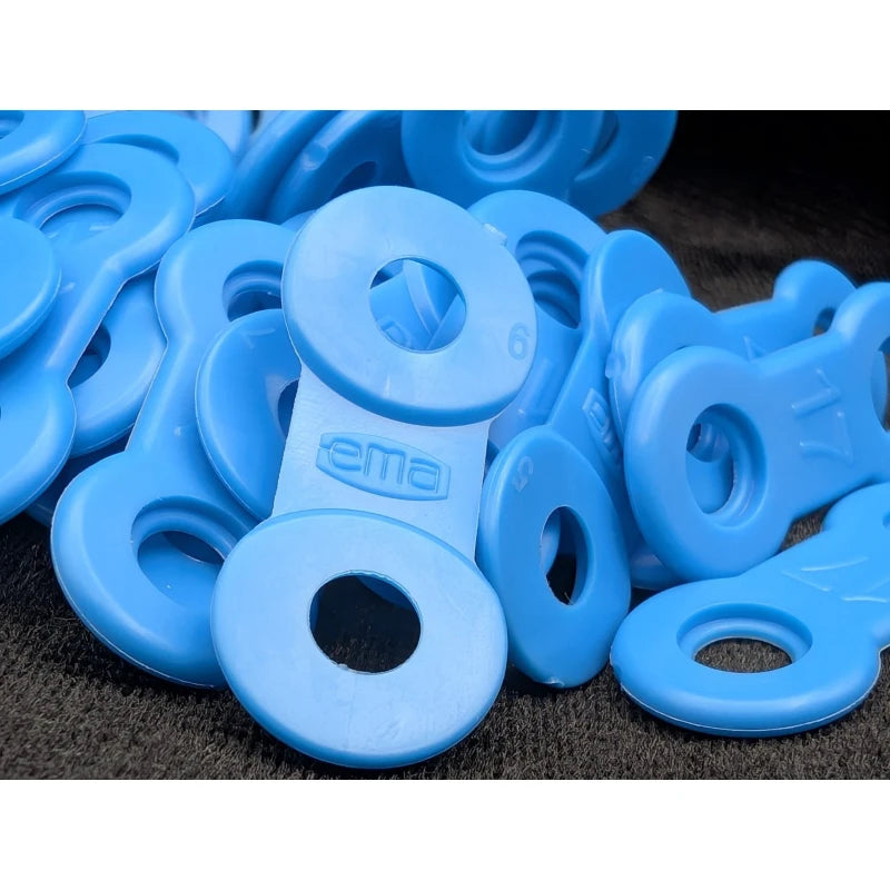 EMA (50 ct) AUTHENTIC Myerson EMA Elastic Straps Anti-Snoring 17mm Blue Firm Apnea