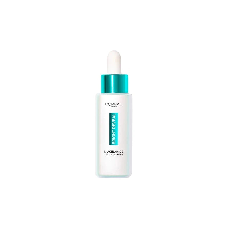 L’Oréal Paris Bright Reveal, 10% [Niacinamide + Amino Sulfonic Acid], Dark Spot Brightening Face Serum, for Sunspots, Age Spots and Post-Acne Marks, 30ml