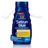 Selsun Blue Anti-Dandruff Shampoo, 250mL, Dandruff Treatment with 2.5% Extra Strength Selenium Sulfide and Pro-Vitamin B5