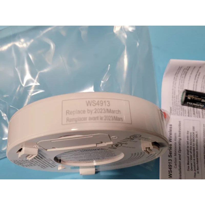 DSC Brand New DSC WS4913 Wireless Carbon Monoxide Detector- READ DESCRIPTION DETAIL