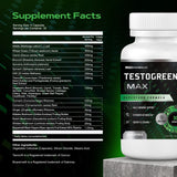 Live Anabolic TestoGreens MAX 30-Day Supply - Men’s Daily Supplement with Tesnor, DIM & Bioperine for Natural Hormone Balance, Enhanced Energy & Stamina, Includes Powerful Plant Extracts
