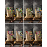 Gardenika Organic Loose Leaf Tea Sampler – 8 Pack, 1 LB – Herbal and Naturally Caffeine-Free Set - Ayurvedic Assortment Blend