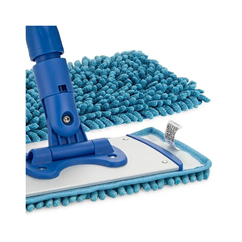 Baseboard Pro Mucho Mop - Baseboard Cleaner Tool with Handle - Clean Base Boards Easily | Microfiber | Professional Quality | Machine Washable | Lightweight | Microfiber Cleaning Pad