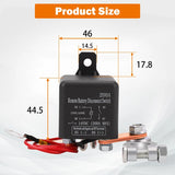 FEITON 200A Rated 360A Starting Current Remote Battery Disconnect Switch DC 12V Remote Control Isolator Kill Switch for Car Anti-Theft Prevent Battery Drain