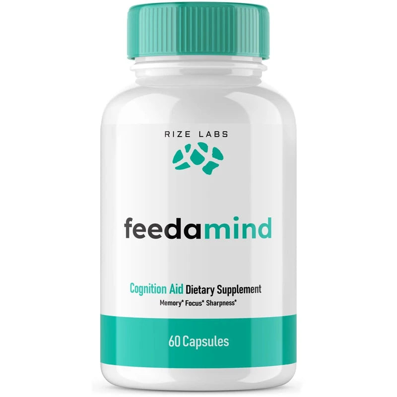 Feedamind Pills - Feedamind Cognitive Enhancer Nootropic Capsules for Cognition and Focus, Brain Pill Supplement for Memory Support, Reviews, Pastillas, Clarity, Freemind (60 Capsules)