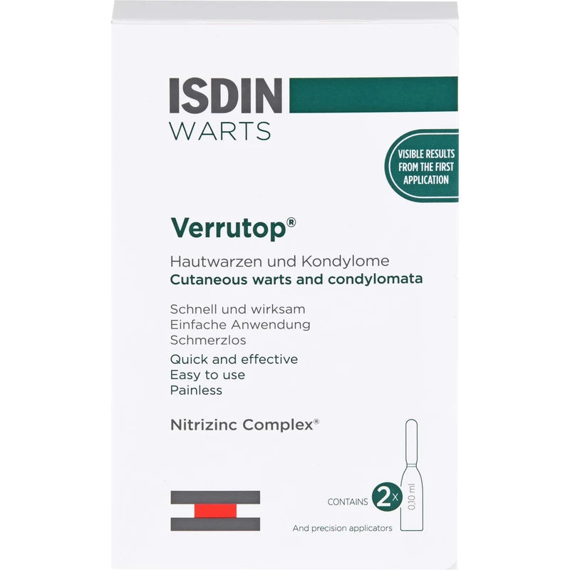 ISDIN Verrutop Warts Ampoules 0.2 ml