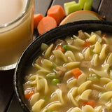 Pacific Foods Organic Bone Broth Chicken Noodle Soup, 7g Protein per Serving, Flavorful and Nutritious, 1.1 Pound (Pack of 12)