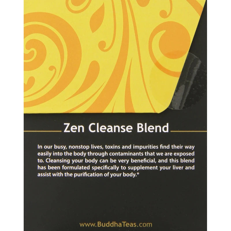Buddha Teas Zen Cleanse Blend, 18 Count (Pack of 6)