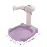Baby Hug Bath Tower, Non Slip Toddler Shower Stand Support, Adjustable Baby Shower Stand, for Bathroom (Purple)