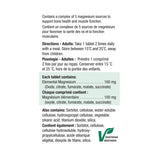 Jamieson Magnesium 100mg 100's 100 Tablets