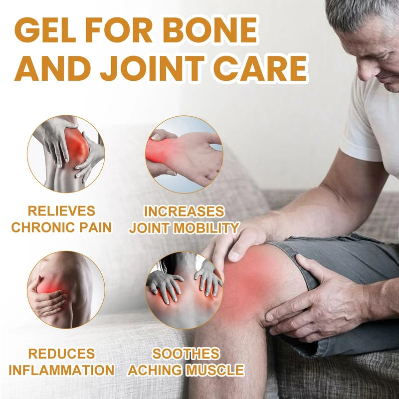 New Zealand Bee Veno_m Joint Relief Gel,Bee Venom Joint Soothing Gel, Instant Joint & Muscular Pain Relief Cream,Knee & Arm & Leg & Shoulder,Joint and Bone Therapy Cream,Muscle Rub Pain Relief