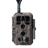 GardePro X50MB Cellular Trail Camera, Full Video Preview, Built-in Memory, No SD Card Required, No-Glow IR, AT&T & T-Mobile, Game Cameras with 32MP H.265 1080p, 0.1s Trigger Speed, 100ft Night Vision