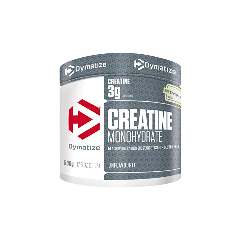Dymatize Creatine Monohydrate Unflavoured Powder 500g - Amino Acid - Creatine