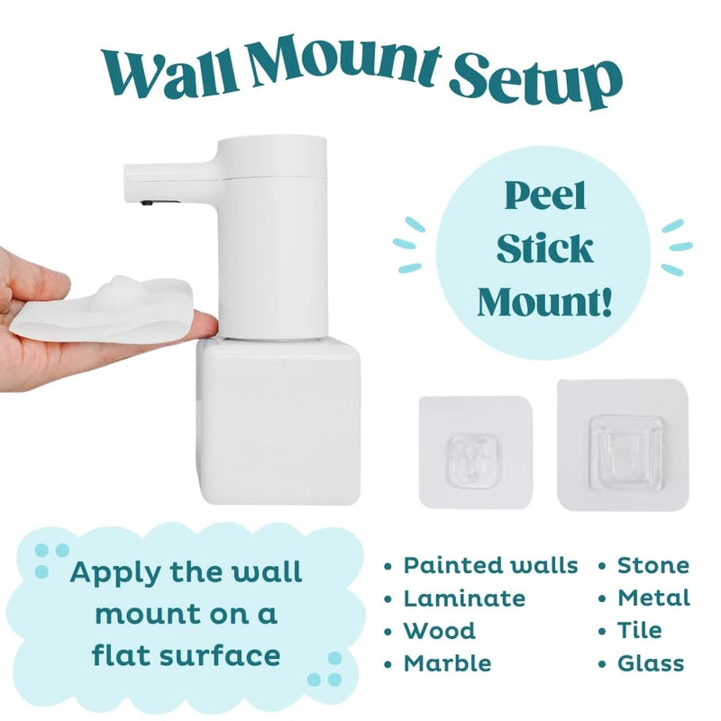 TUSHÉ Toilet Paper Foam Dispenser. Eco-Friendly Flushable Instant Wet Wipe Alternative. Touchless, Rechargeable, Waterproof. Plumbing & Septic Safe. 250ml (8.45 oz)