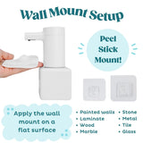 TUSHÉ Toilet Paper Foam Dispenser. Eco-Friendly Flushable Instant Wet Wipe Alternative. Touchless, Rechargeable, Waterproof. Plumbing & Septic Safe. 250ml (8.45 oz)