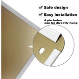 Anna Flora The Agreements Poster - Four Ways to Change Your Life Horizontal Print Motivational Print Poster Décor Home Office