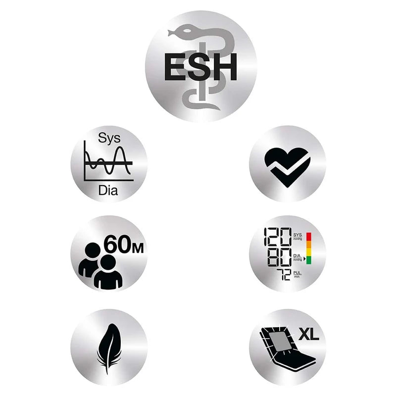 Braun ExactFit 5 automatic Upper arm blood pressure monitor with 2 cuff sizes, BP6200