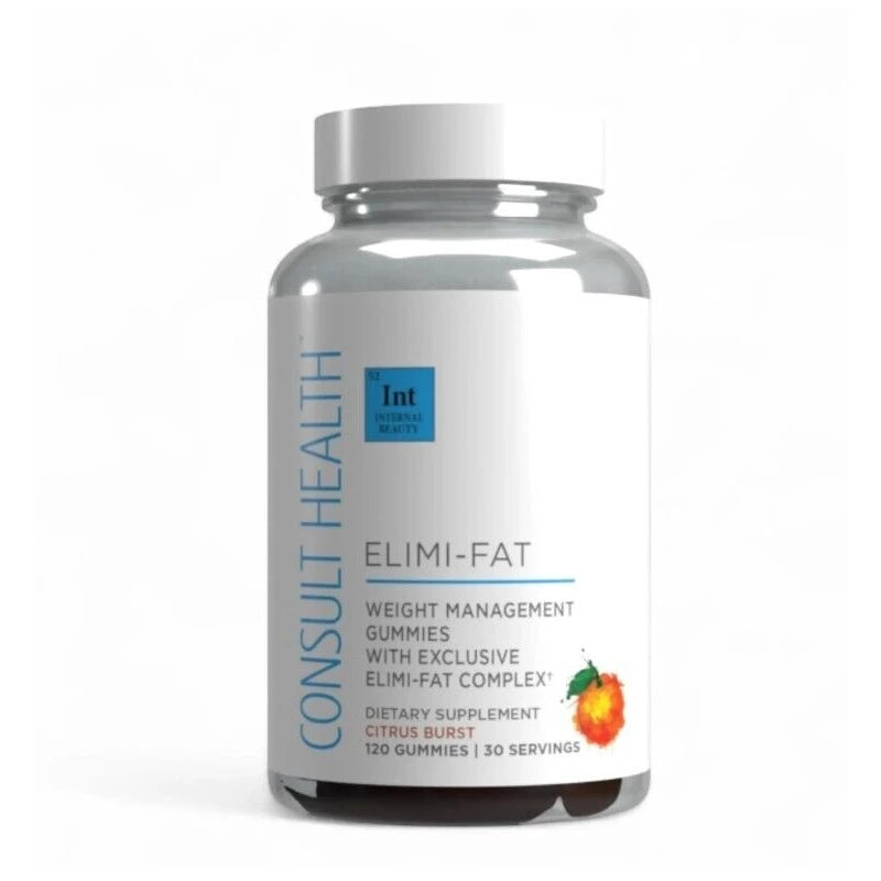 Consult Health ELIMI-FAT Weight Management Gummies Citrus 120 Gummies Exp 10/25