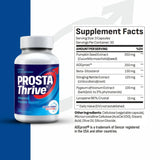 ProstaThrive - Experience Restful Nights, Boosted Energy in The Morning, Healthy Bathroom Habits, and a Robust Urine Stream - Revitalize Your Prostate Health - 60 Capsules - 1Pack