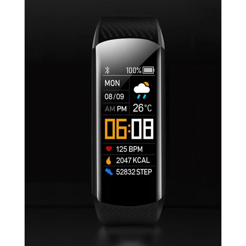 Vital Fit Track - Enhance your wellness journey with this advanced fitness tracker, offering real-time monitoring of heart rate, blood pressure, and blood oxygen levels. Track daily activities and receive smart notifications directly on your wrist.