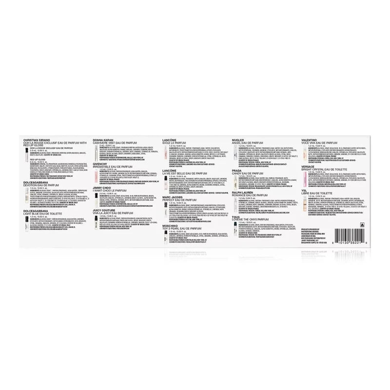Women’s Macys 18-Pc. Favorite Scents Sampler Discovery Set