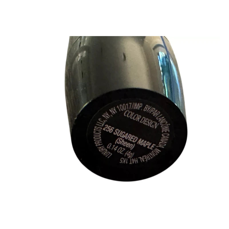 New Lancome Color Design Lipstick #256 Sugared maple -0.14oz Full Size