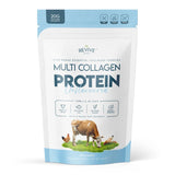 Multi Collagen Protein Powder (1kg) - Types I, II, III, V & X - Hydrolyzed Grass Fed Bovine, Wild Caught Fish, & Free-Range Chicken & Eggshell Collagen. Non-GMO, Halal.