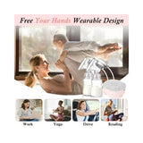 iFANZE Double Electric Hands-Free Breast Pump W/Anti-BackFlo