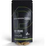 Division One Beef Organ Supplement - Primal Blend Featuring Liver, Heart, Kidney & Beef Liver – Grass-Fed, Non-GMO Organ Meat Supplement for Humans – 120 Capsules