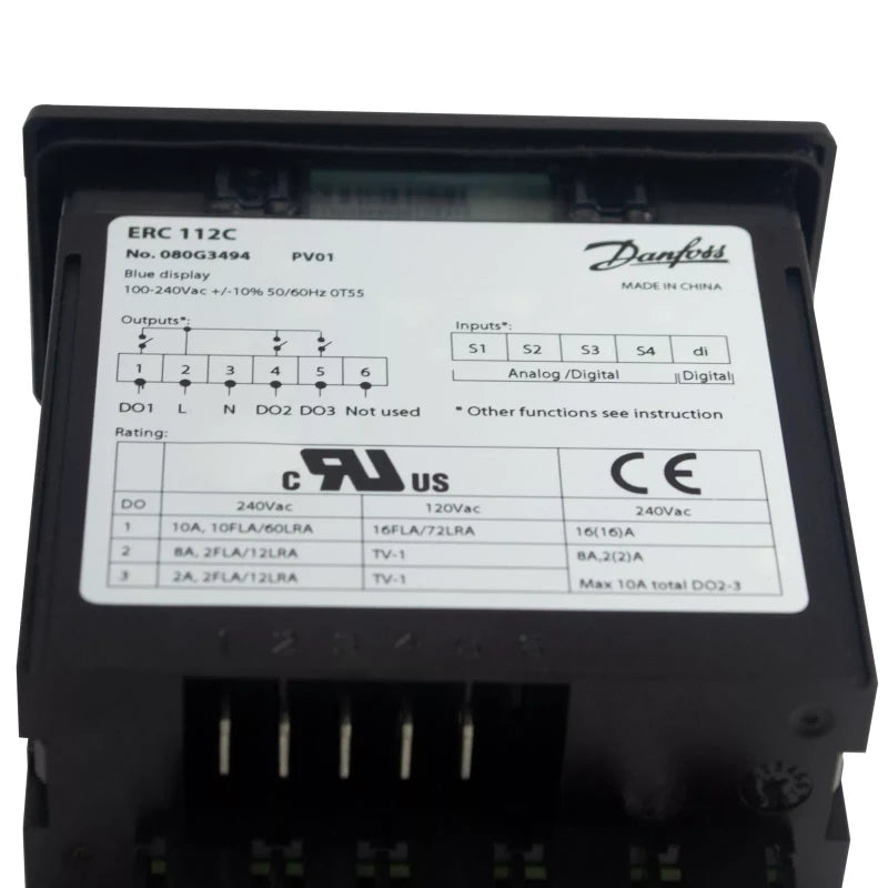 Danfoss ERC 112C Refrigeration Controller for Glass Door Merchandisers,  Commerc