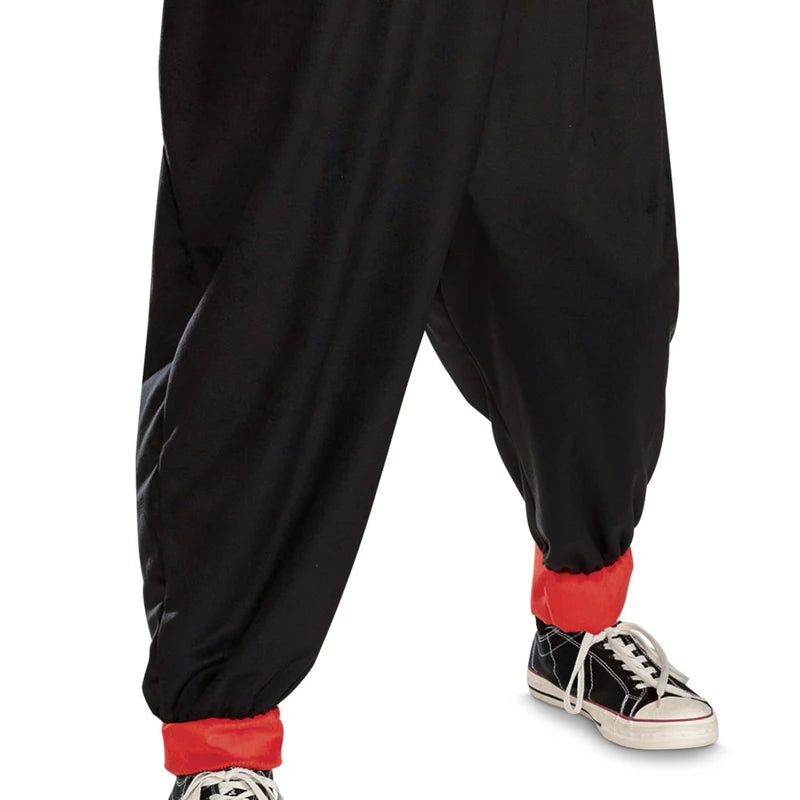 Disguise Sonic Shadow Adult Costume, Official Sonic Movie 3 Hooded Jumpsuit for Men and Women, Adults Size XS/S