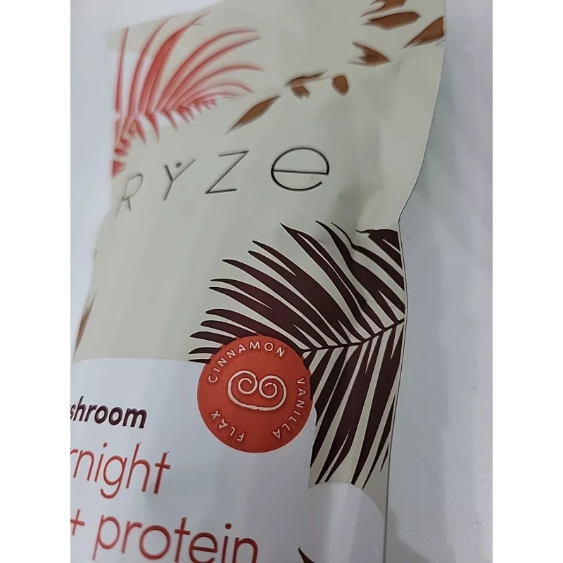 Ryze 1 BAG ORGANIC RYZE MUSHROOM OVERNIGHT OATS  EXp 2026 Cinnamon