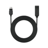 REOLINK Solar Panel Extension Cable Black, 4.5 Meters, Type-C Port, Only 6W Solar Panel