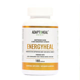 ADAPTOHEAL Adaptoheal Energy Supplement Caffeine Free - Adoptogen Blend with Ashwagandha, Rhodiola Rosea, Maca, Leuzea, Gingseng - Increases Energy, Natural Stress Relief, Focus and Vitality (180 Capsules)