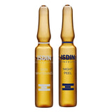 Isdinceutics Day&Night Rutina Antimanchas, Sérum Corrector Despigmentante de Día y Peeling Exfoliante de Noche, 10 ampolletas