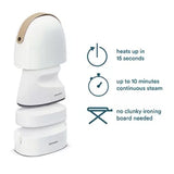Homedics Mini Travel perfect steam 2- in- 1 garment steamer & iron