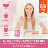 Collagen Powder Supplement - Pure Hydrolyzed Grass-Fed Collagen Peptides, Healthy Skin Hair Beauty Nails Joints, Fitness Recovery, Edible Unflavored - Size: Single Pack