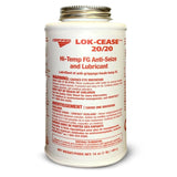 Certified Labs Lok Cease 20/20 Hi Temp Food Grade Anti Seize and Lubricant (16 Oz Bottle X1), White