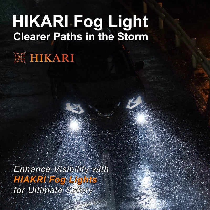 Hikari UltraFocus H4/9003 LED Bulbs,18000LM,Dual Beam,32W Prime ZES LED Equivalent to 120W Ordinary LED,High Performance LED Conversion Kit,HB2 Halogen Replacement Bulb