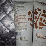 Purezero Curl Defining Hair Cream 6 fl oz Lot Of 2
