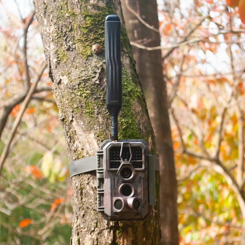 GardePro X50MB Cellular Trail Camera, Full Video Preview, Built-in Memory, No SD Card Required, No-Glow IR, AT&T & T-Mobile, Game Cameras with 32MP H.265 1080p, 0.1s Trigger Speed, 100ft Night Vision