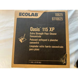 ECOLAB Oasis 115 XP Extra Strength Floor Cleaner 6110625 - 2.5 Gal - New
