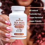 Infinite Age Sea Moss Advanced Superfood - Thyroid Care, Burdock, Bladderwrack