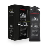 Science in Sport Beta Fuel Gels Dual Source Energy Gel, Strawberry and Lime Flavour, 40g of Carbs Per Pack, 60 ml Pack (6 Pack)