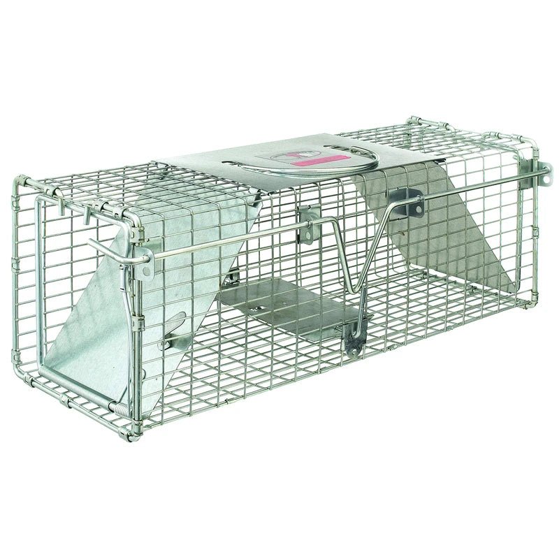 Little Giant Double Door Live Trap Double-Door Entry Live Animal Trap (18.75 x 7 x 6.5 in) (Item No. DDLT1)