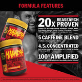 MUTANT Madness | Original Mutant Pre-Workout Powder| High-Intensity Workouts)| 30 Serving | 225 g (.83 lb) | Peach Mango