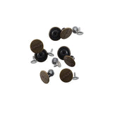 Carhartt Button Kit, Large, Antique Brass